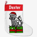 Search for grey cat christmas stockings Kitty