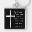 Search for silver cross key rings Christian