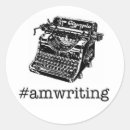Search for writer stickers White