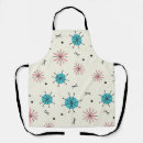 Search for starburst aprons Space age