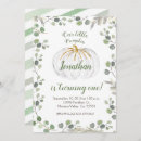 Search for boy turning one invitations Greenery