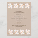 Search for fall rehearsal dinner invitations Leaf