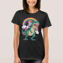Search for dinosaur womens tshirts Rainbow