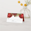 Search for red rose place cards Vintage