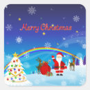 Search for santa and reindeer stickers Snowflake