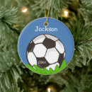 Search for boys soccer christmas tree decorations Cute