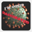 Search for pandemic stickers Vaccinated