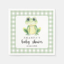 Search for frog napkins Baby shower