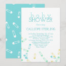 Search for turquoise baby shower invitations Modern