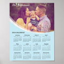 Search for family photo calendar posters Simple