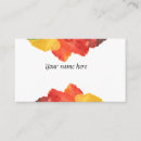 Search for fall business cards Tree