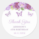 Search for lavender birthday stickers Purple