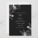 Search for white lily wedding invitations Floral