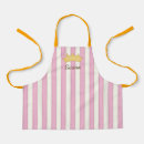 Search for monogram kid aprons Girly