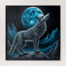Search for wolf puzzles Black