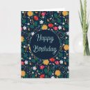 Search for blue poppy cards Rustic