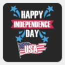 Search for independance day stickers America