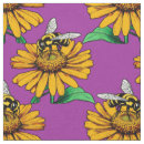 Search for bee pattern fabric Flower