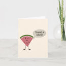 Search for melon thank you cards Cute