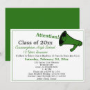 Search for green class reunion invitations College