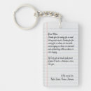 Search for love letter key rings We love you