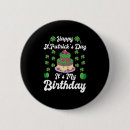 Search for st patricks day birthday badges Clover