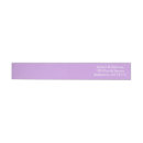 Search for lavender design return address labels For her