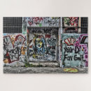 Search for graffiti street art puzzles Grunge