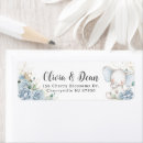 Search for baby elephants return address labels Whimsical