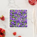 Search for pansy napkins Flower