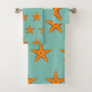 Search for starfish bath towels Marine life