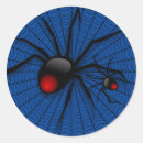 Search for scary spider stickers Black widow