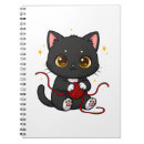 Search for cute cat drawing notebooks Cartoon