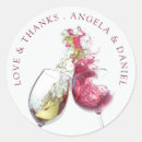Search for red wine wedding stickers Burgundy