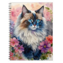 Search for ragdoll cat notebooks Animal