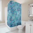Search for mermaid shower curtains Blue