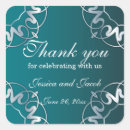 Search for teal and silver stickers Elegant
