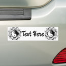 Search for yin yang bumper stickers Balance
