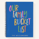 Search for bucket list notebooks Blue