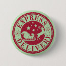 Search for vintage santa claus badges Sleigh