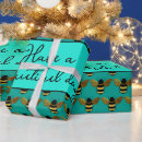 Search for bumblebee wrapping paper Black