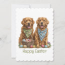Search for golden retriever easter cards Puppy