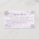 Search for purple winter wonderland invitations Snowflakes