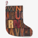 Search for alphabet christmas stockings Vintage