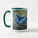 Search for morpho butterfly mugs Blue