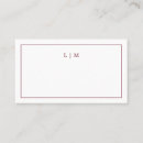 Search for burgundy place cards Modern