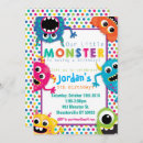 Search for colourful halloween invitations Monster