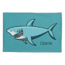 Search for shark pillowcases Illustration