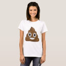 Search for emoji womens tshirts Poop
