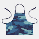 Search for blue camo aprons Abstract